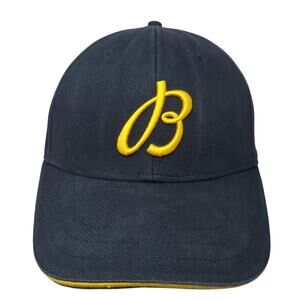 Breitling 1884 Slideback Hat Embroidered Logo Big B OSFA 100% Organic Cotton